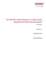 Broadcom SAS 9311-4i4e PCI Express to 12Gb/s SAS User guide