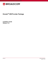 Broadcom Emulex CIM Provider Package User guide