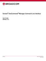 Broadcom Emulex OneCommand Manager Command Line Interface User guide