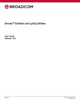 Broadcom Emulex Elxflash and LpCfg Utilities User guide