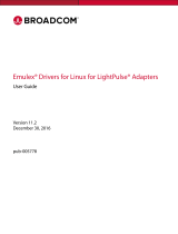 Broadcom Emulex Drivers for Linux for LightPulse Adapters User guide