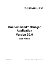Broadcom OneCommand Manager Application Version 10.0 User User guide