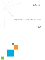 LSI MegaRAID SAS Software User guide