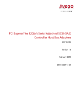 Broadcom PCIe to 12Gb/s SAS Controller Host Bus Adapters User guide