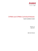 LSI CVFM03 and CVPM02 CacheVault Modules User guide