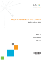 LSI MegaRAID SAS 9380-8e RAID Controller User guide