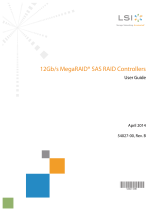 LSI 12Gb/s MegaRAID SAS RAID Controllers User guide