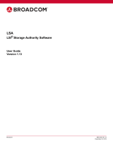 Broadcom LSA Storage Authority Software User guide