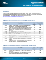 Broadcom USB 3382 AB vs AA summary of changes User guide