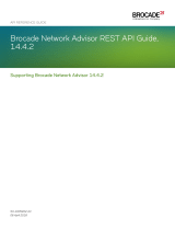 Broadcom Brocade Network Advisor REST API, 14.4.2 User guide