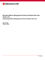 Broadcom Brocade SANnav Management Portal and Global View , 2.0x User guide