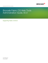 Broadcom Brocade Fabric OS Web Tools Administration, 8.0.1 User guide
