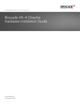 Broadcom Brocade X6-4 Director Hardware User guide