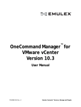 Broadcom OneCommand Manager for VMware vCenter Version 10.2 User User guide