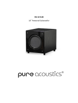 Pure Acoustics SN 10 User manual