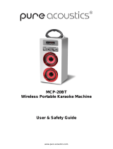 Pure Acoustics MCP-20BT User manual