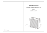 Pure Acoustics MCP-50 Owner's manual
