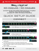 Key Digital KD-DA2x4G Quick setup guide