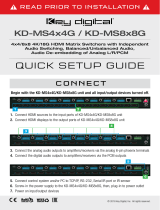 Key Digital KD-MS4x4G Quick setup guide