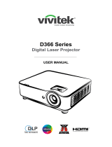 Vivitek D366 Series User manual