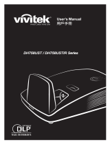 Vivitek DH758USTIR User manual