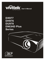 Vivitek DH976-WT User manual
