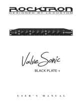 Rocktron ValveSonic Black Plate + Owner's manual
