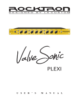 Rocktron ​ValveSonic Plexi Owner's manual