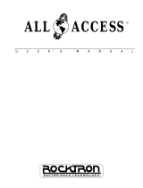 Rocktron All Access​ Owner's manual