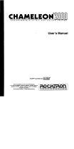 Rocktron Chameleon 2000 Owner's manual