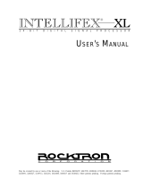 Rocktron Intellifex XL Owner's manual
