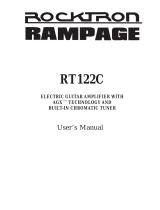 Rocktron Rampage RT122C​ Owner's manual