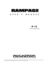 Rocktron R10 Owner's manual