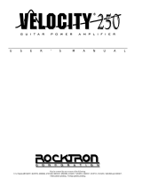 Rocktron Velocity 250 Owner's manual