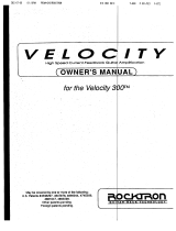 Rocktron Velocity 300 Owner's manual