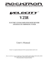 Rocktron Velocity V25R Owner's manual