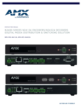 AMX NMX-DEC-N2422A Decoder User manual