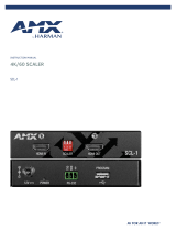 AMX SCL-1 Video Scaler User manual