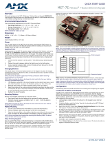 AMX HPX-U400-R-MET-7E Quick start guide