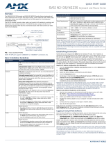 AMX NMX-DEC-N2235 Decoder Quick start guide