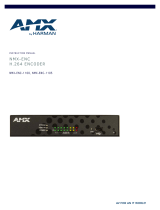 AMX NMX-ENC-1105 User manual