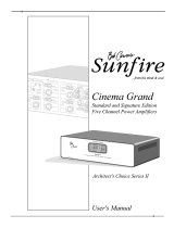SunfireCinema Grand Architect's Choice Seies II