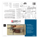 ClosetMaid Drawer Hardware Kit Installation guide