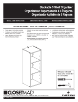 ClosetMaid 8985 Installation guide