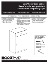 ClosetMaid1 Door/1 Drawer Base Cabinet