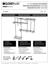 ClosetMaid5 Ft.-8 Ft. Premium Shelftrack Org