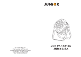 PR Lighting JNR PAR 54x3 User manual