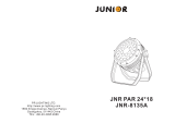 PR Lighting JNR PAR 24x18 User manual