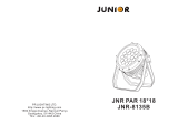 PR Lighting JNR PAR 18x18 User manual