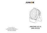 PR Lighting JNR PAR 18x15 User manual